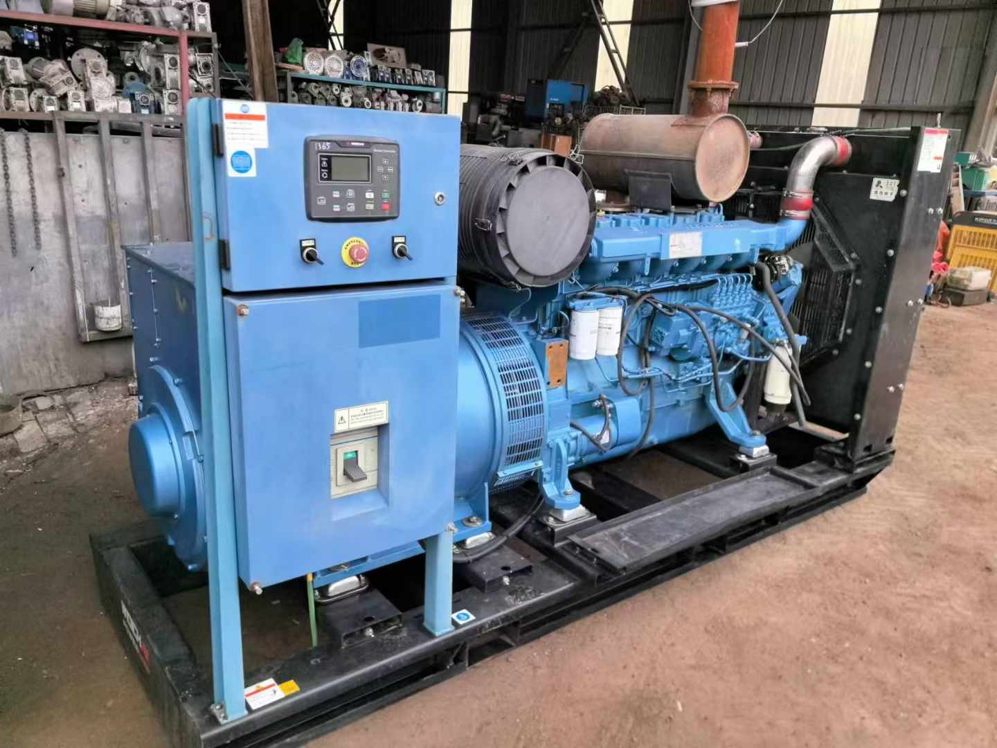 岚县500kW 柴油发电机组可带动设备功率的计算公式是什么？